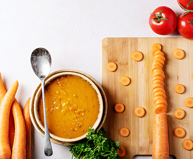 potage-carottes-tomates-portage formule gourmande